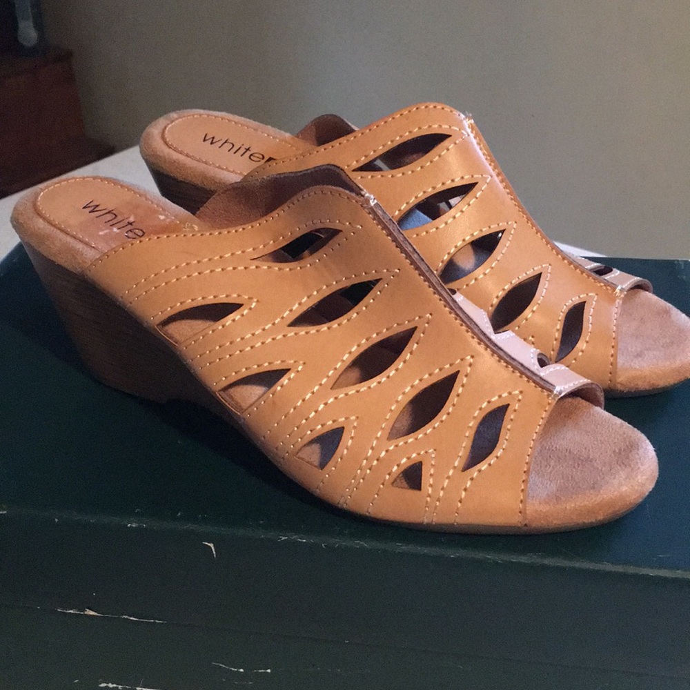 Tan wedges